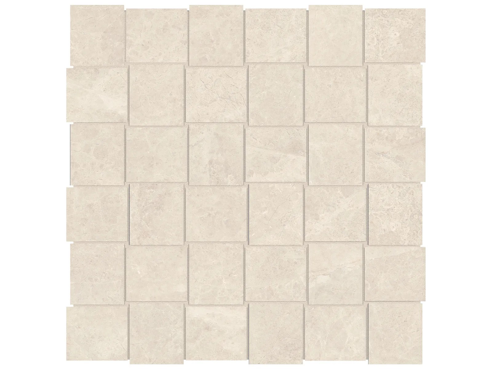 Mosaic Mayfair Allure Ivory Polished 12" x 12"