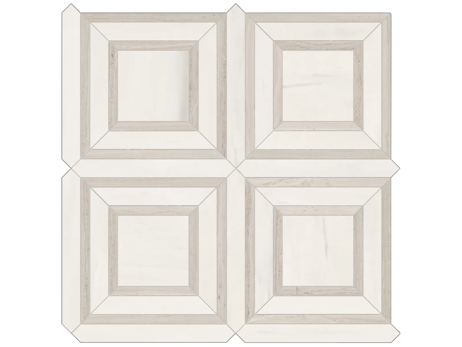 Mosaic Mayfair Suave Bianco Polished 12" x 12"