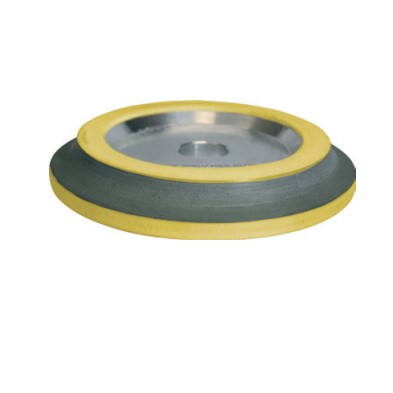 Continuous Rim Diamond Wheel Grit 400 for Polishing for Half Bullnose 6-1/4"