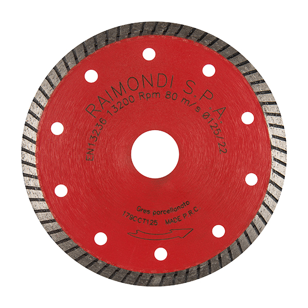 Wet & Dry Tile Saw Diamond Blade Turbo for Ceramic 5"