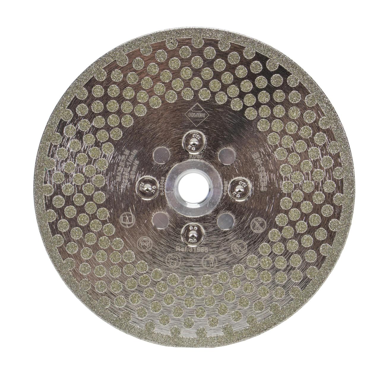 Disque diamant 2 en 1 coupe et ébauche ECD
