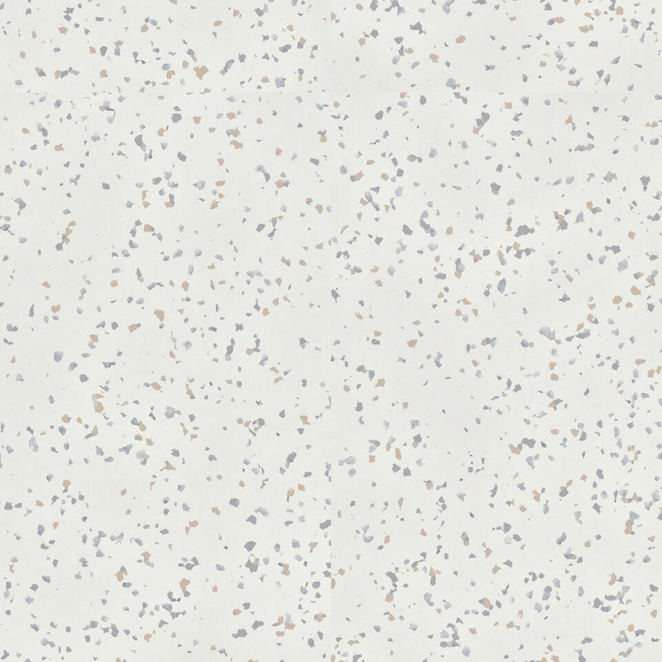 Homogenous Vinyl Roll iQ Eminent Dusty White 6-1/2' - 2 mm (Sold in Sqyd)
