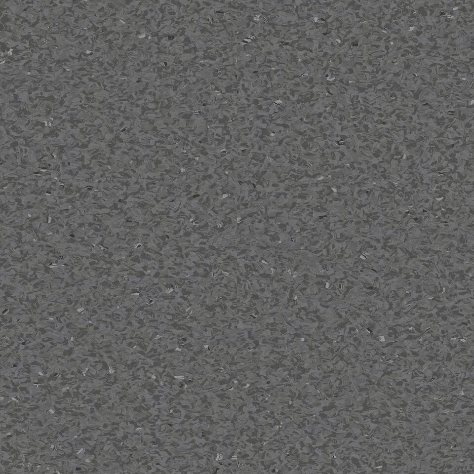 Homogenous Vinyl Roll iQ Granit Black Grey 6-1/2' - 2 mm (Sold in Sqyd)