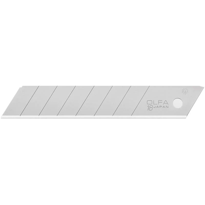 Utility Blade Heavy-Duty Snap-Off Silver 18 mm (Pack of 10)