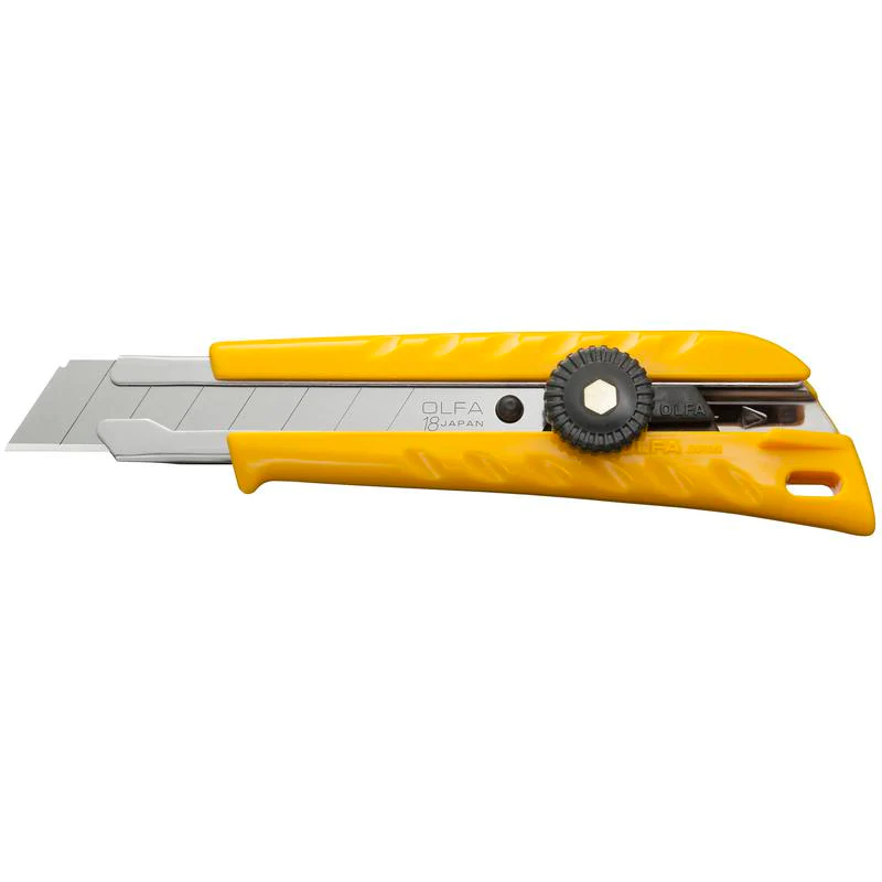 Couteau utilitaire L-1 robuste 18 mm