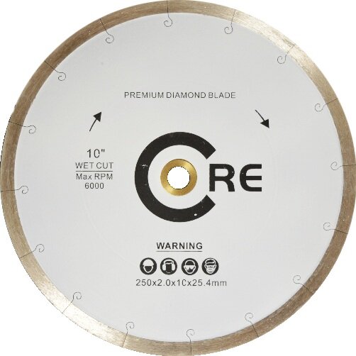 J-Slot Segmented Blade Papo-J for Porcelain 10"