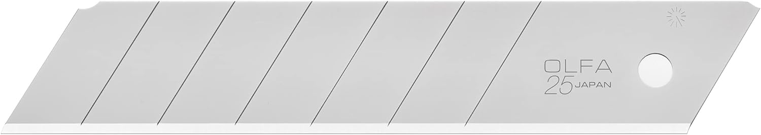 Replacement Utility Blades HB Silver Snap 1" (Pack of 5)