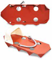 Pair of Toothed Shoes Husky for Adhesive