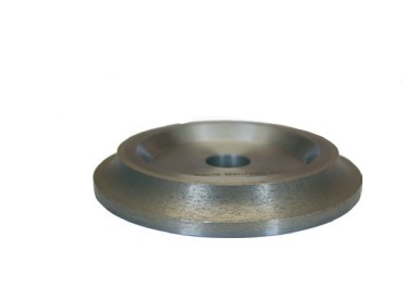 Continuous Rim Diamond Wheel for Finishing for Half Bullnose 4-3/4"