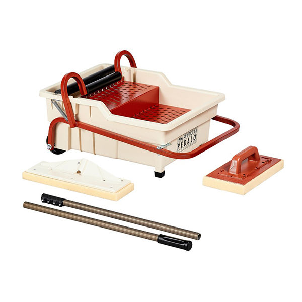 Pedalo Wash Basin with Sweepex Sponge with Cuts