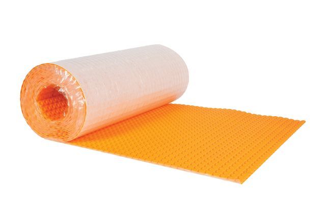 DITRA-HEAT-PS Floor Heating Uncoupling Membrane Roll Peel & Stick 3' 3" x 41' 1" - 5 mm (134.5 sqft)