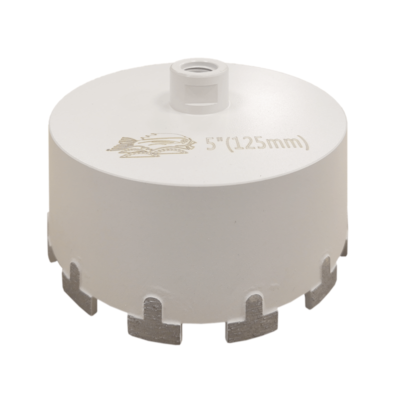 Wet/Dry Diamond Core Bit PAUCM Series 5" for Porcelain