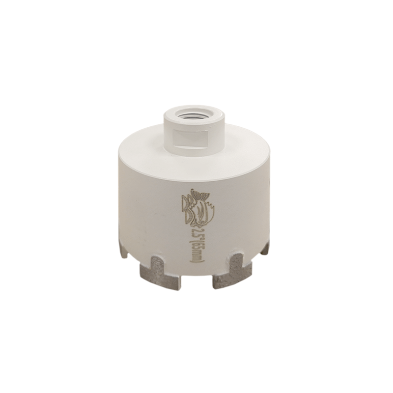 Wet/Dry Diamond Core Bit PAUCM Series 2-1/2" for Porcelain