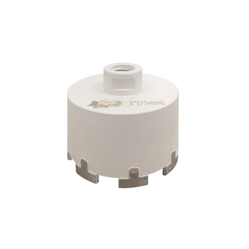 Wet/Dry Diamond Core Bit PAUCM Series 3" for Porcelain