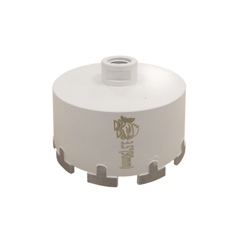 Wet/Dry Diamond Core Bit PAUCM Series 3-1/2" for Porcelain