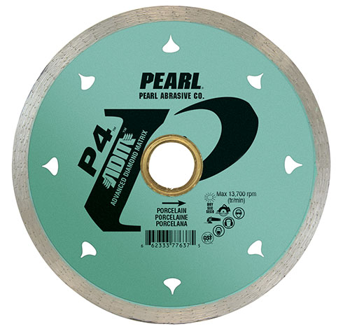 Wet/Dry Tile Saw Continuous Diamond Blade P4 Reactor 5"