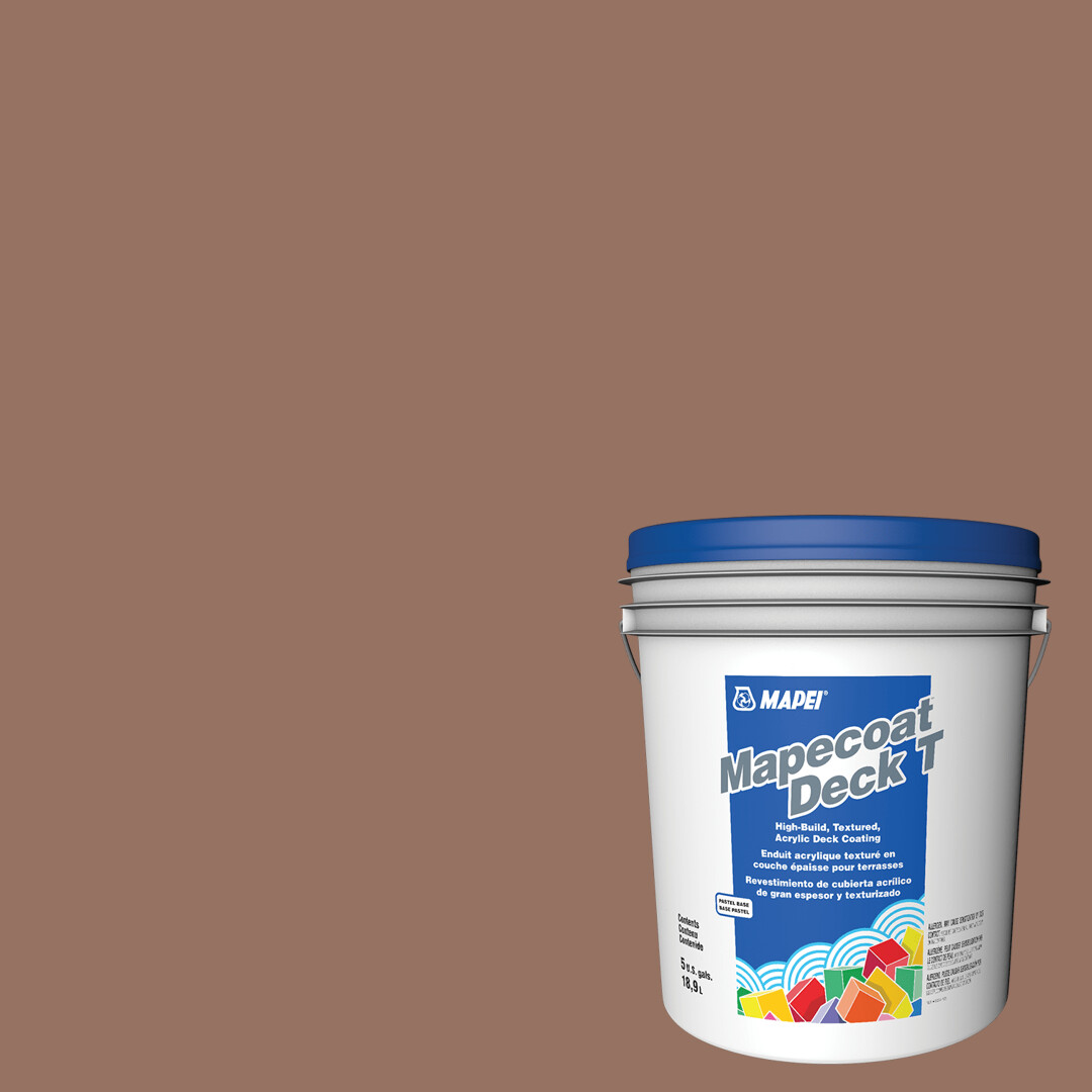 Mapei - Mapecoat Deck T Anti-Slip Finish #8641 Maple Syrup 5 gal