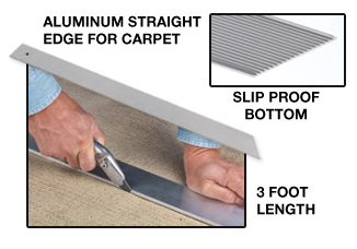Carpet Straight Edge 3'
