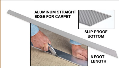Carpet Straight Edge 6'