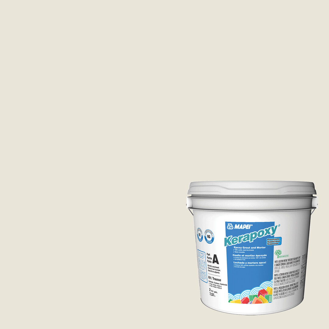 Mapei - Kerapoxy Epoxy Grout Kit #5220 Eggshell (White) 2 gal