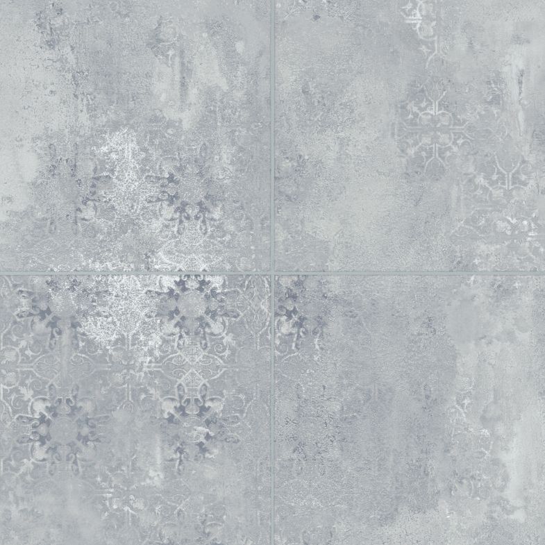 Vinyl Tiles Alterna #D4024 Spiritual Grey Glue Down 16" x 16"
