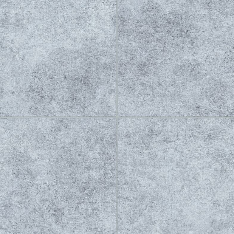 Tuiles de vinyle Alterna #D4174 Absinthe Blue Collé au sol 16" x 16"