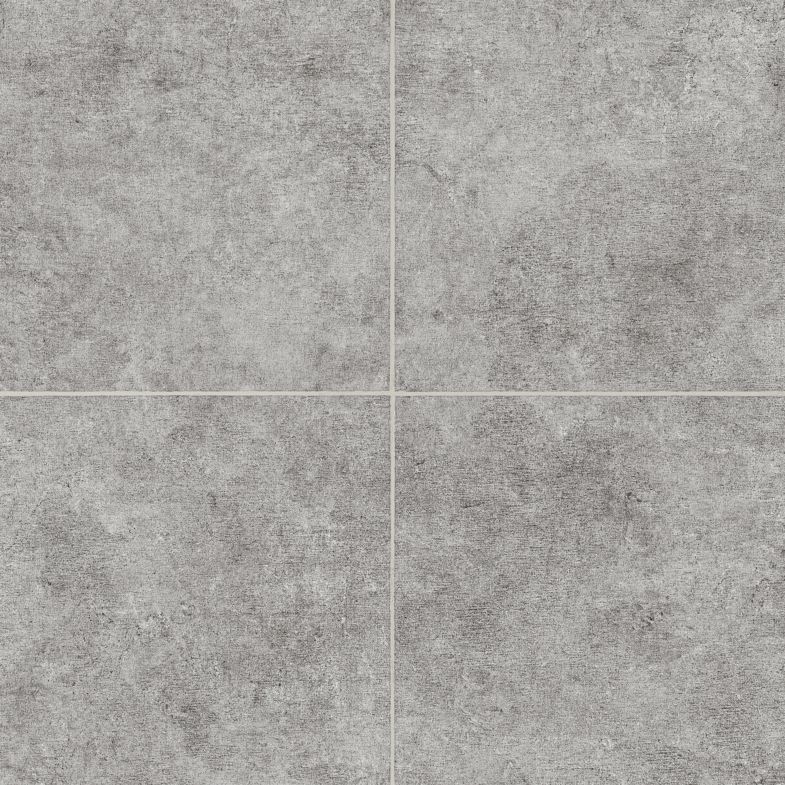 Tuiles de vinyle Alterna #D4176 Hint of Gray Collé au sol 16" x 16"