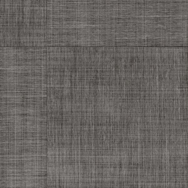Vinyl Tiles Parallel USA 20 #J5252 Ebony Gray Glue Down 18" x 18"
