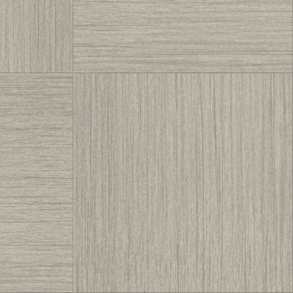 Vinyl Tiles Parallel USA 20 #J5261 Biscuit Beige Glue Down 18" x 18"