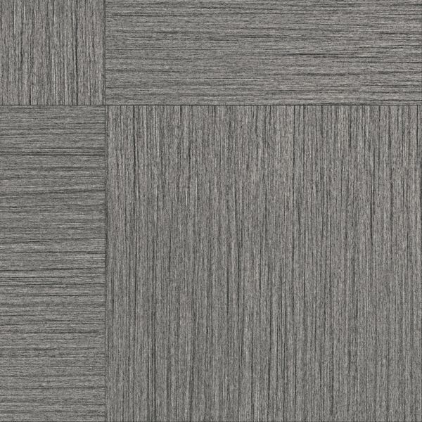 Vinyl Tiles Parallel USA 20 #J5262 Heather Glue Down 18" x 18"