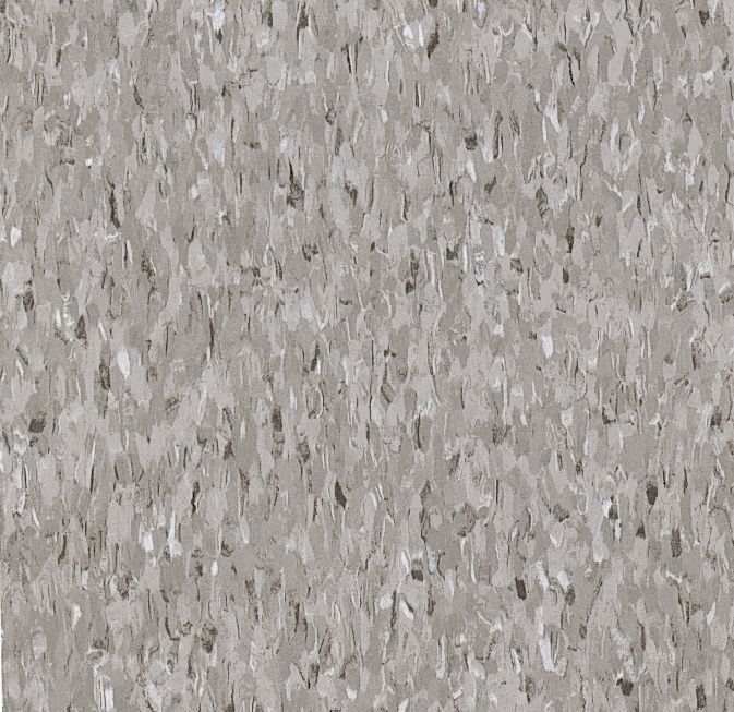 Tuiles de vinyle Standard Excelon Imperial Texture Field Gray Collé au sol 12" x 12"