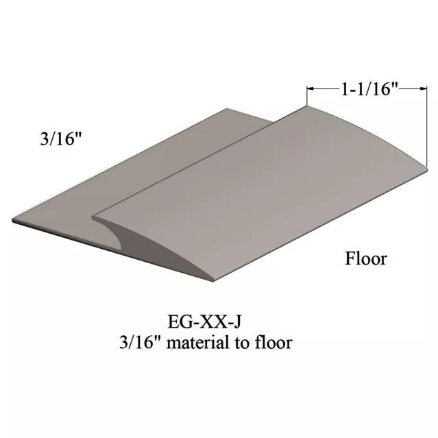Edge Guard - EG 31 J 3/16" Material to Floor #31 Zephyr 12'