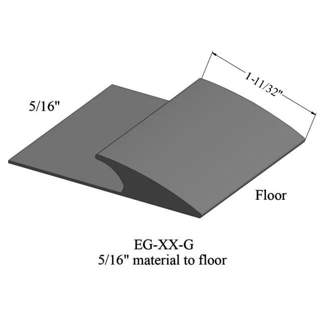 Edge Guard - EG TA6 G 5/16" Material to Floor #TA6 Bedrock 12'
