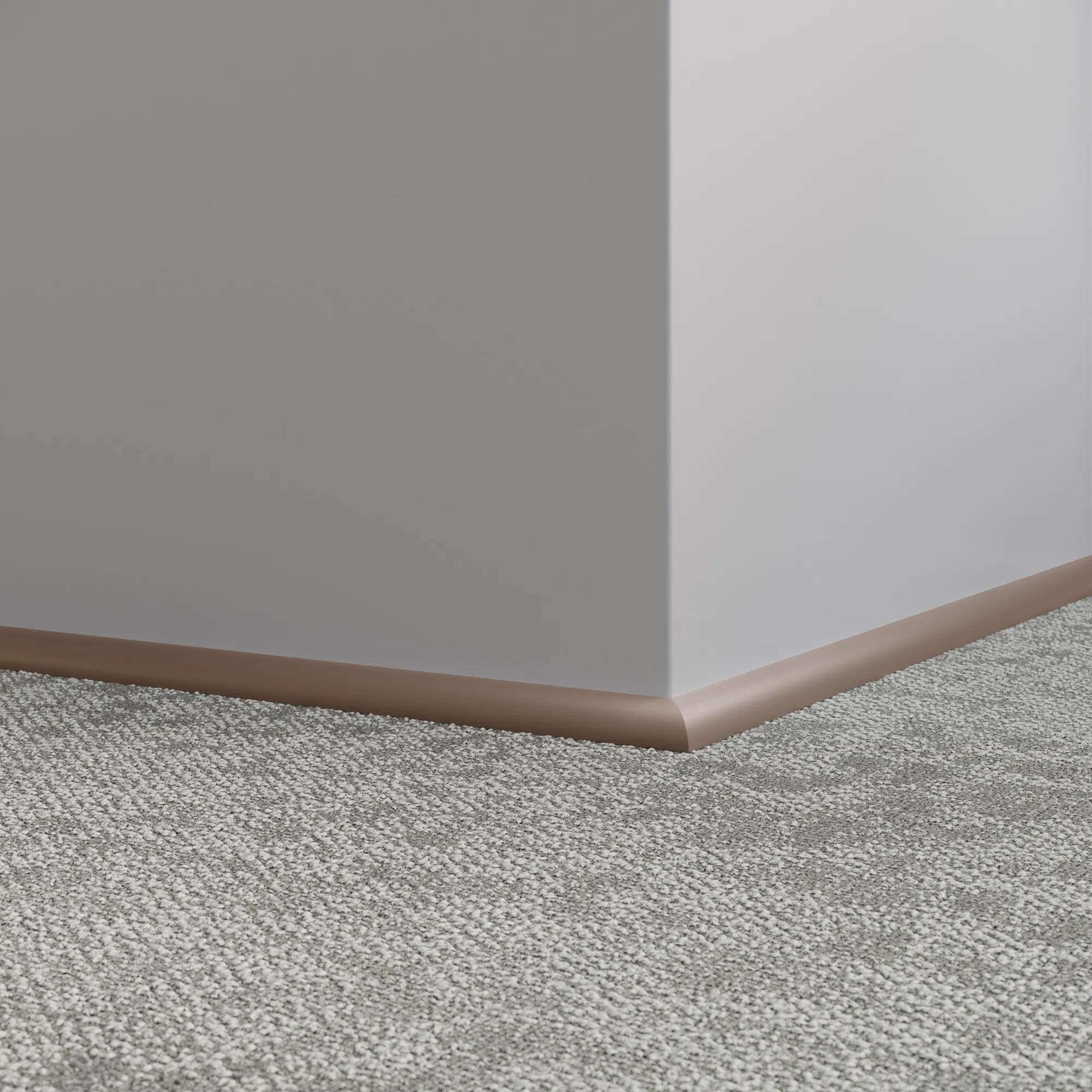 Millwork Wall Finishing System - QTR TA2 D Quarter Round 3/4" #TA2 Saddlebrook - Wall Base 8'