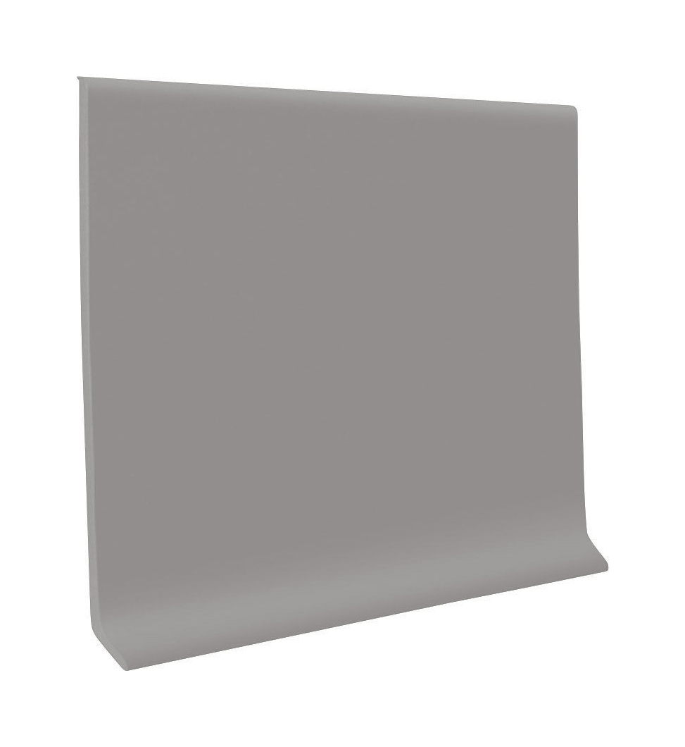 Coved Vinyl Wall Base Coil Roppe Ready Base 4" #175 Slate 120' Roll