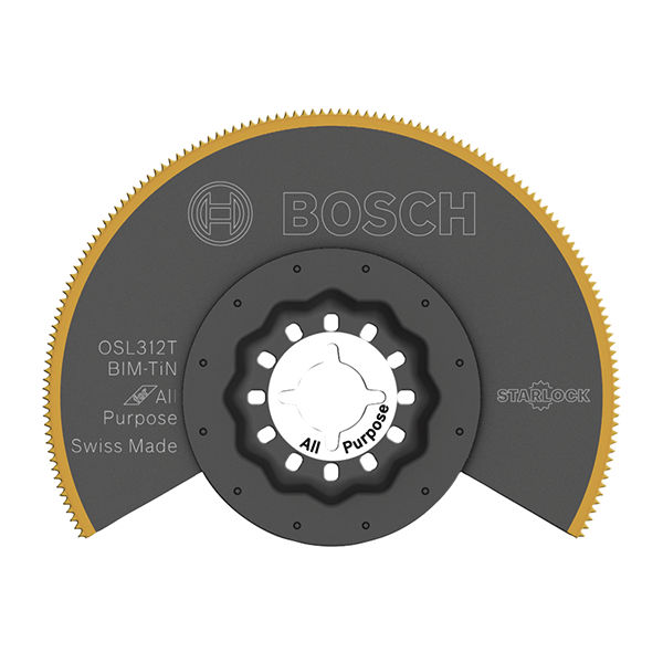 Starlock Saw Blade Oscillating Multi Tool Titanium Bi-Metal Segmented 3.5"