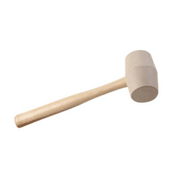 White Rubber Mallet 20 oz