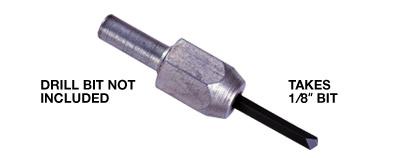 Hexagon Adaptor 1/8"