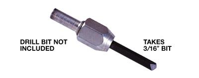 Hexagon Adaptor 3/16"