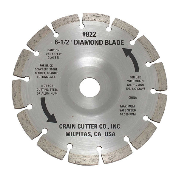 Diamond Undercut Blade - 6.5"