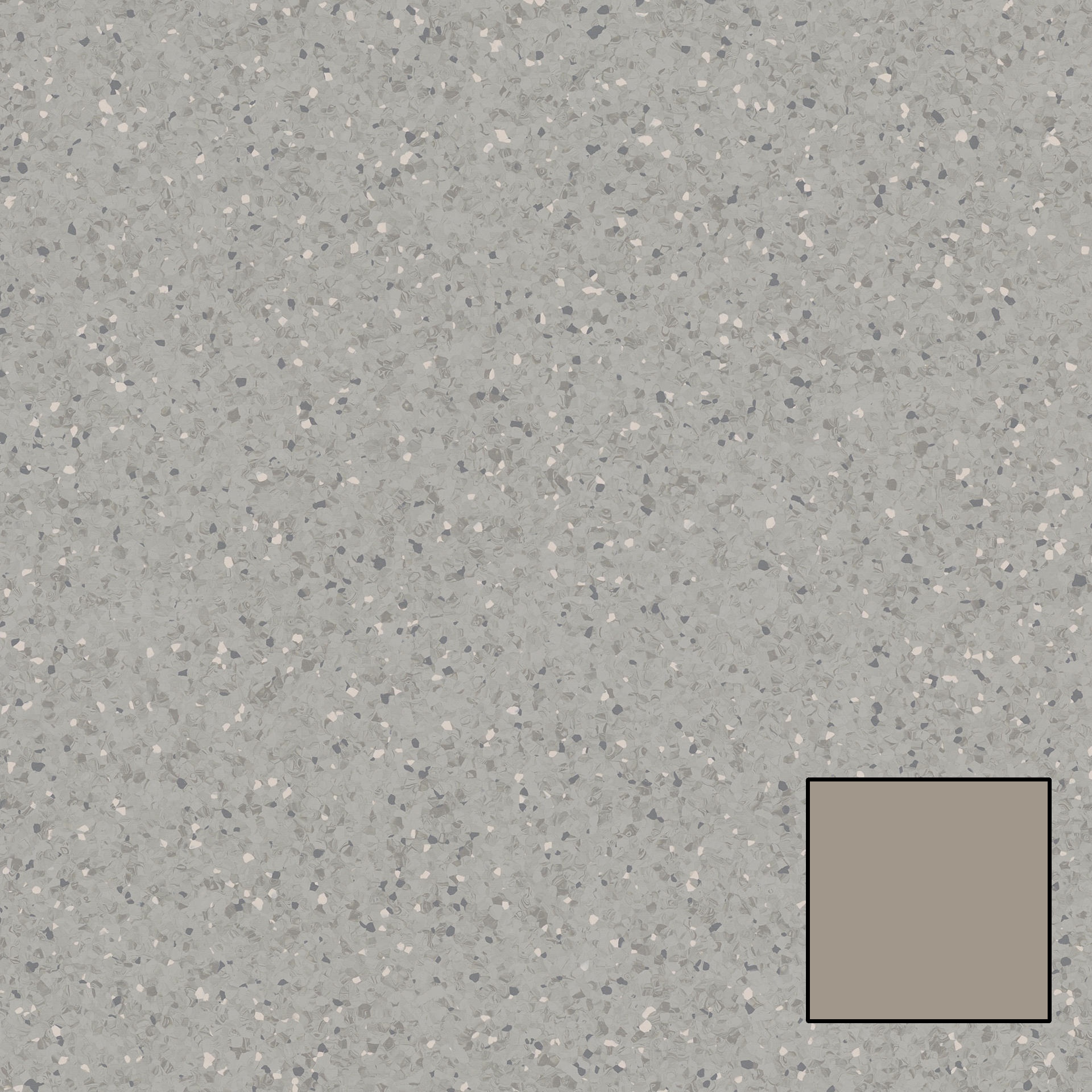 Rouleau de vinyle homogène Aria 3.0 #0600 Medium Warm Grey 6-1/2' x 2 mm (vendu en vg²)