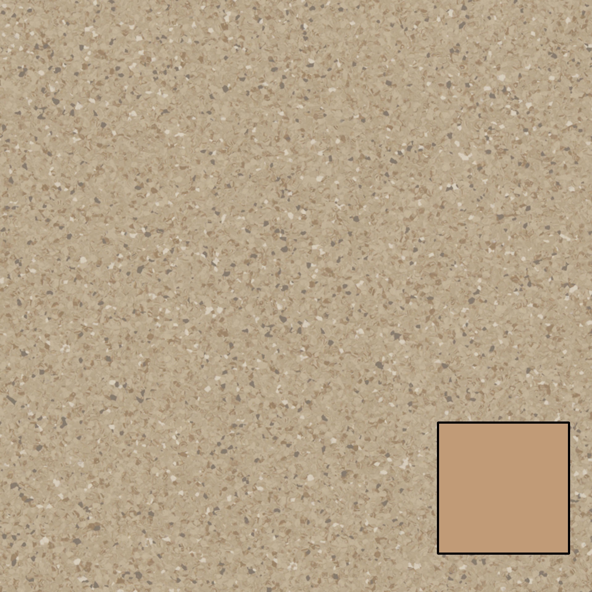 Rouleau de vinyle homogène Aria 3.0 #0659 Brown Sugar 6-1/2' x 2 mm (vendu en vg²)