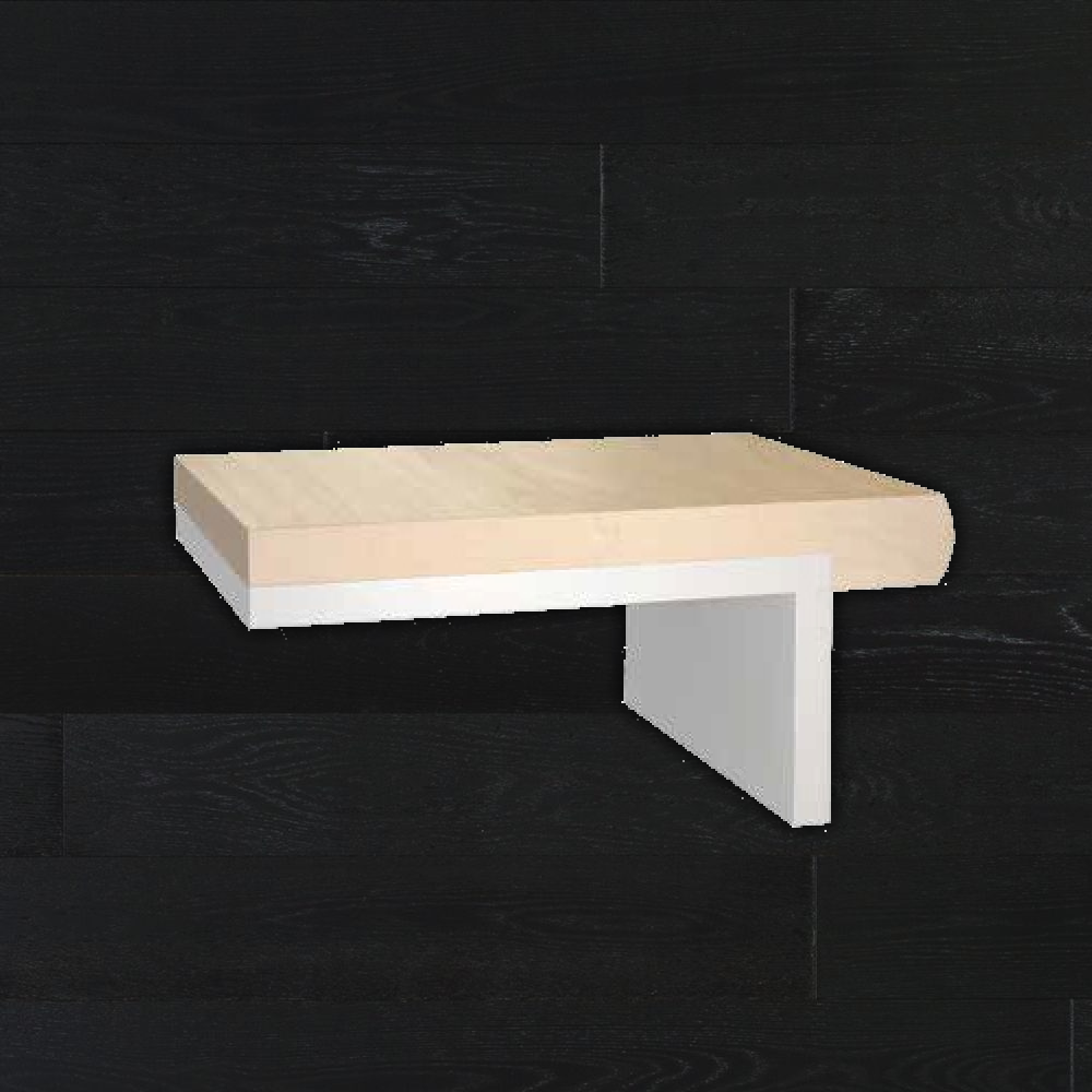 Engineered Hardwood Drama Ultra-Matte Round Stair Nosing North American Oak 84"