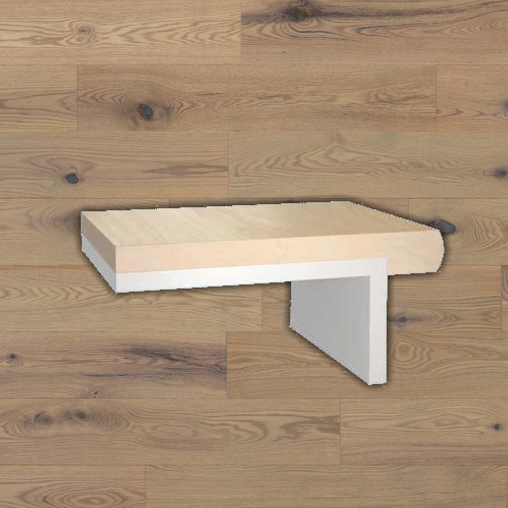 Engineered Hardwood Monte Carlo Ultra-Matte Round Stair Nosing North American Oak 84"