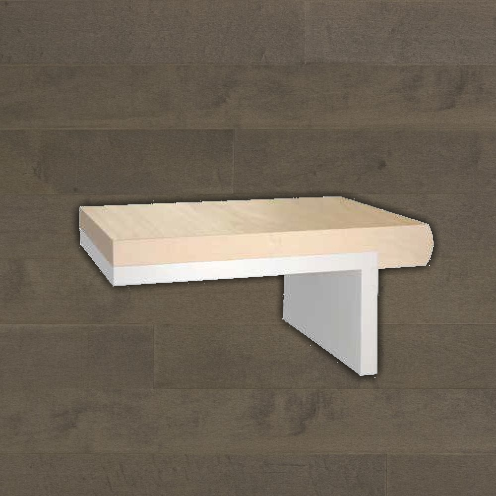 Engineered Hardwood Pulsa Ultra-Matte Round Stair Nosing Canadian Hard Maple 84"