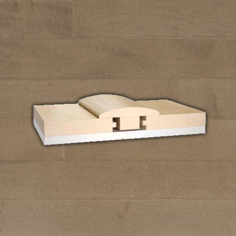 Engineered Hardwood Arabesque Ultra-Matte T-Molding Canadian Hard Maple 84"