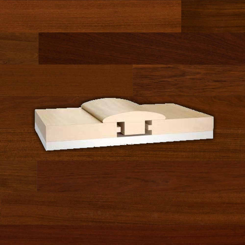 Engineered Hardwood Bahia Semi Gloss T-Molding Brazilian Cherry 84"
