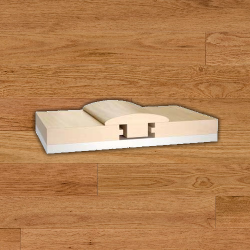 Engineered Hardwood Chelsea Semi Gloss T-Molding North American Oak 84"