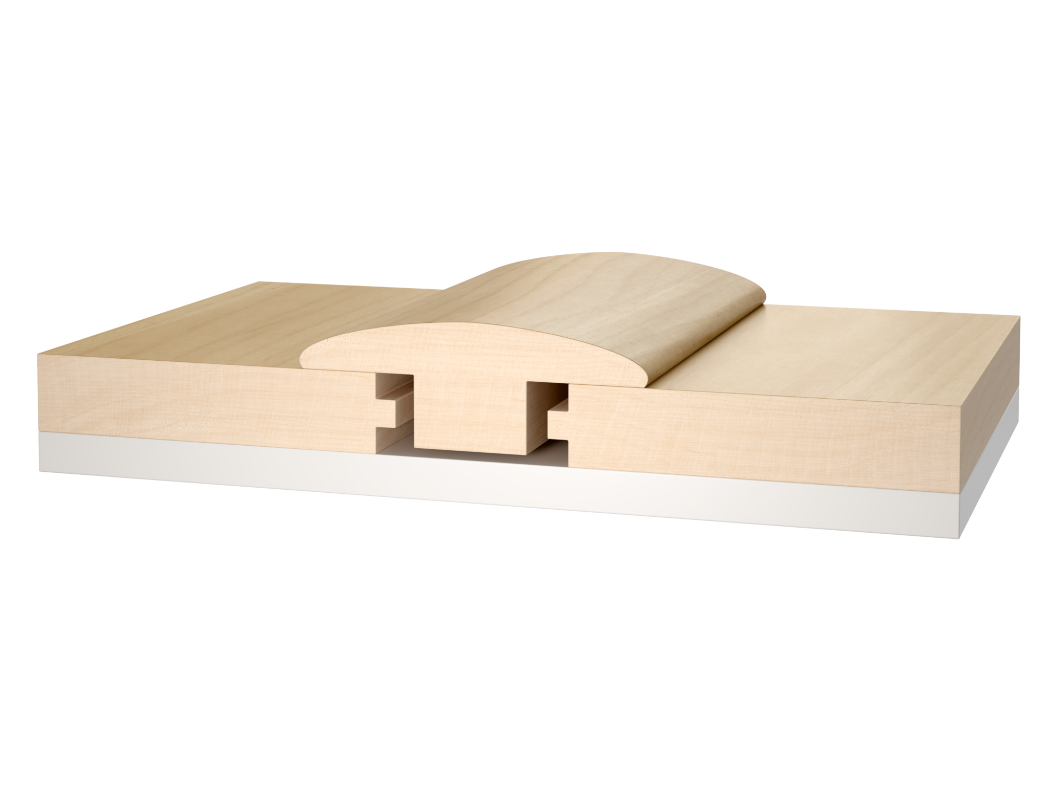 Hardwood LafayetteDeauville T-Molding 84"