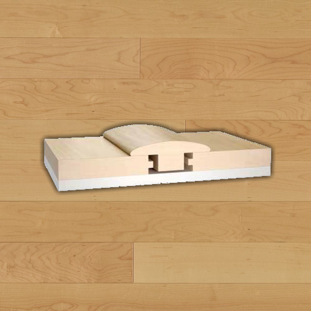 Engineered Hardwood Savoy Semi Gloss T-Molding Canadian Hard Maple 84"